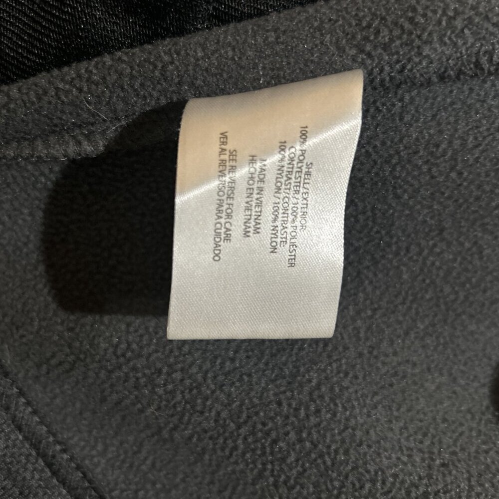 Orvis Classic Collection Fleece Lined Jacket Black/Gray Full Zip. Size: Medium - Picture 6 of 6